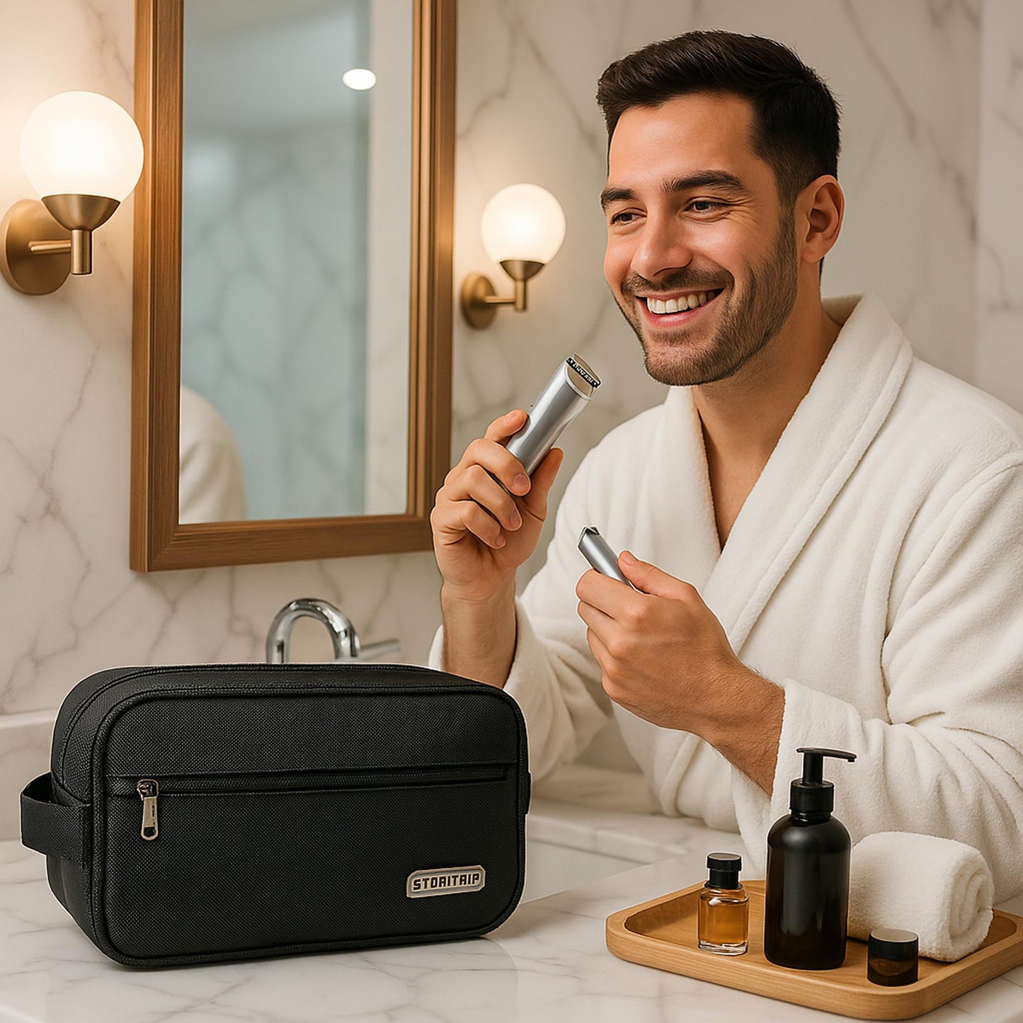 Premium Travel Toiletry Bag for Men