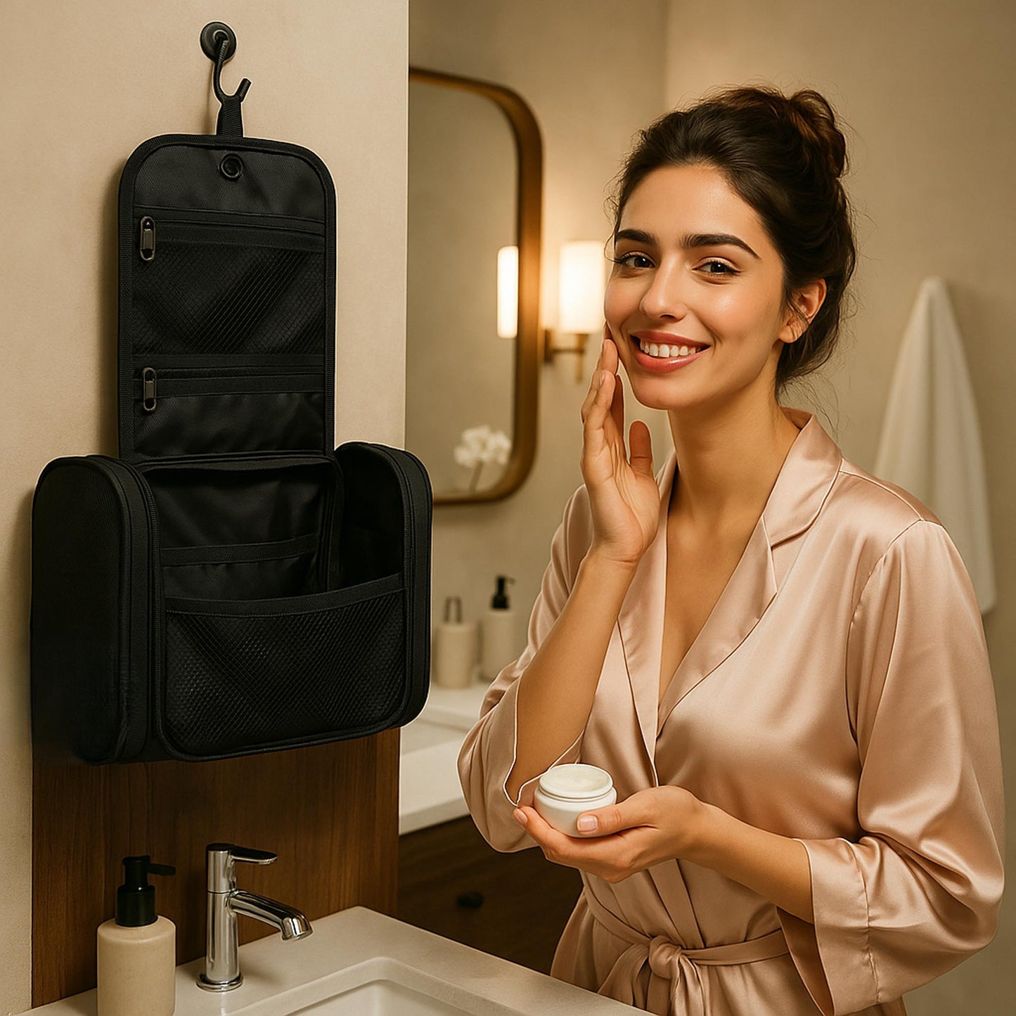 Premium Hanging Toiletry Bag for Women