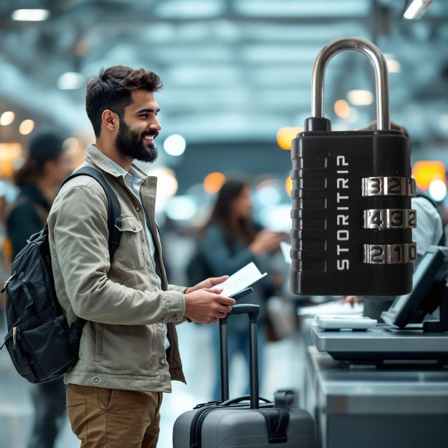 Premium Keyless Travel Lock