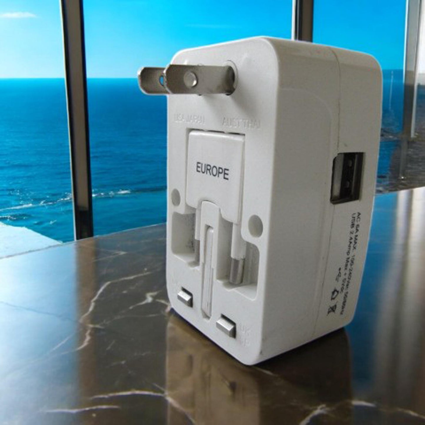 Premium Travel Universal Adaptor and 3-in-1 Input