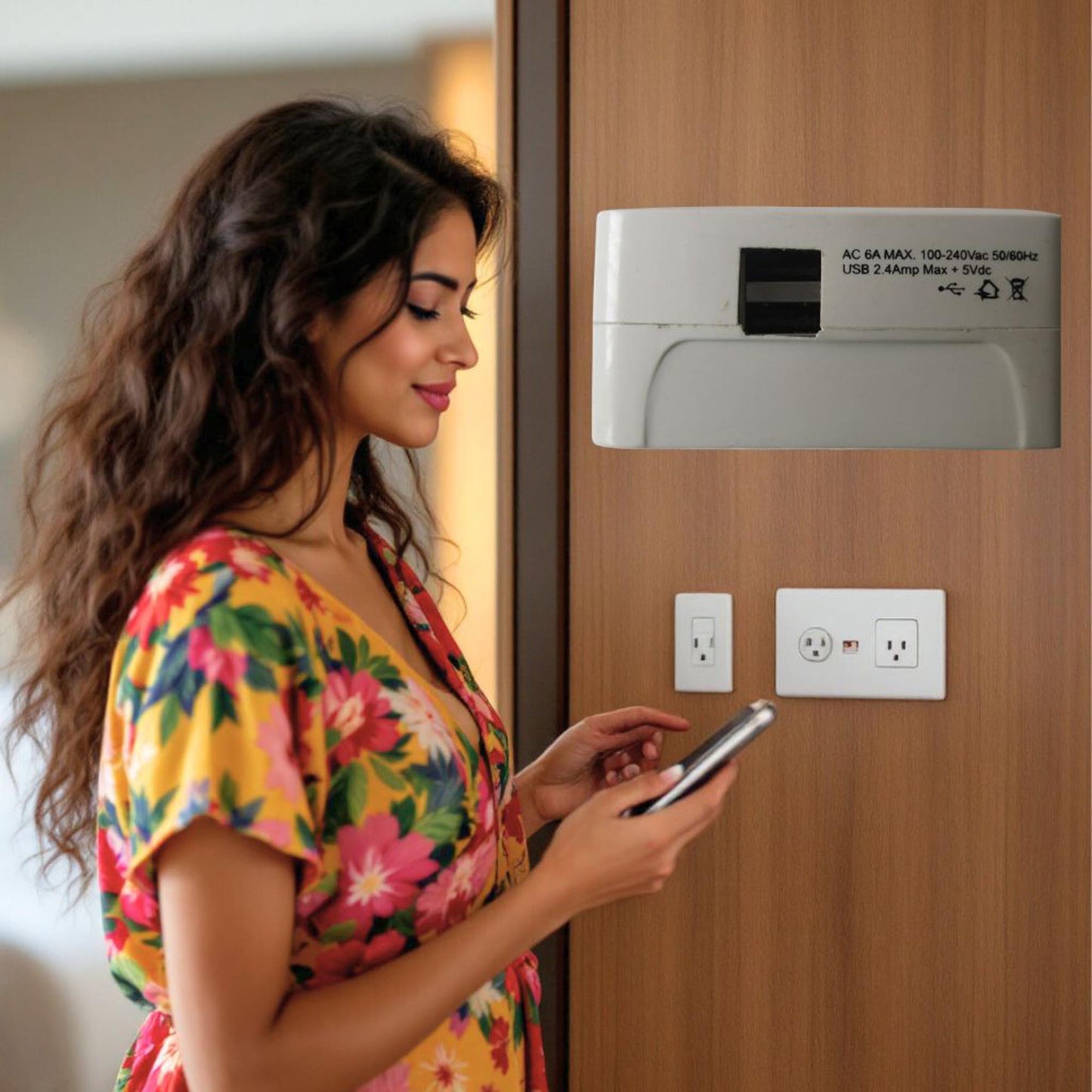 Premium Travel Universal Adaptor and 3-in-1 Input